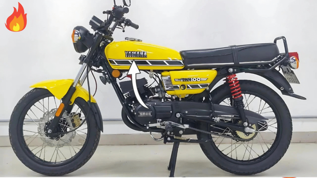 मार्किट में लौटा रफ़्तार का राजा Yamaha RX100 नई शुरुआत: जब लेजेंड मिले अपग्रेडेड परफॉर्मेंस से