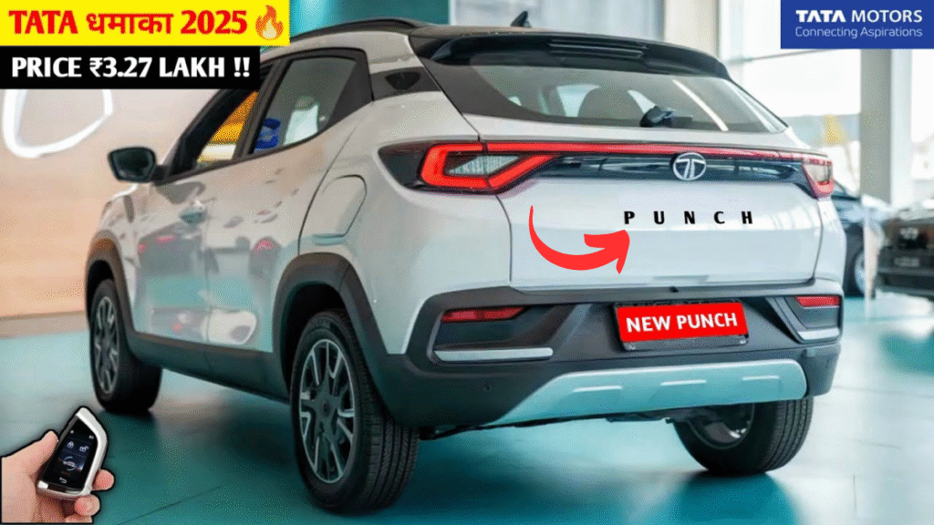 गरीबों के बजट में लांच हुई 2025 मॉडल Tata Punch Car, मिलेगी 421 Kmpl की शानदार माइलेज जानें कीमत